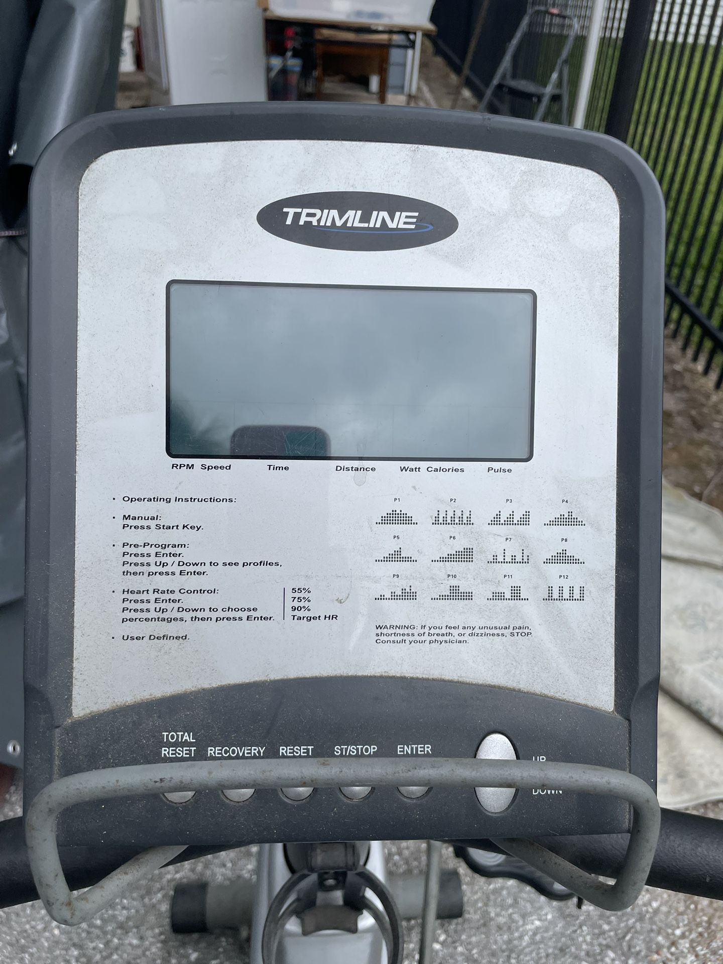 Trimline Exercise Bike