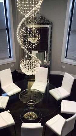 Tall Venetian mirror