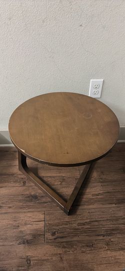 Wooden side table