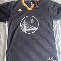 Authentic Warriors Thompson NBA Jersey Size L