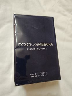 DOLCE & GABBANA POUR HOMME EAU DE TOILETTE SPRAY MEN 4.2 Oz / 125 ml BRAND NEW!