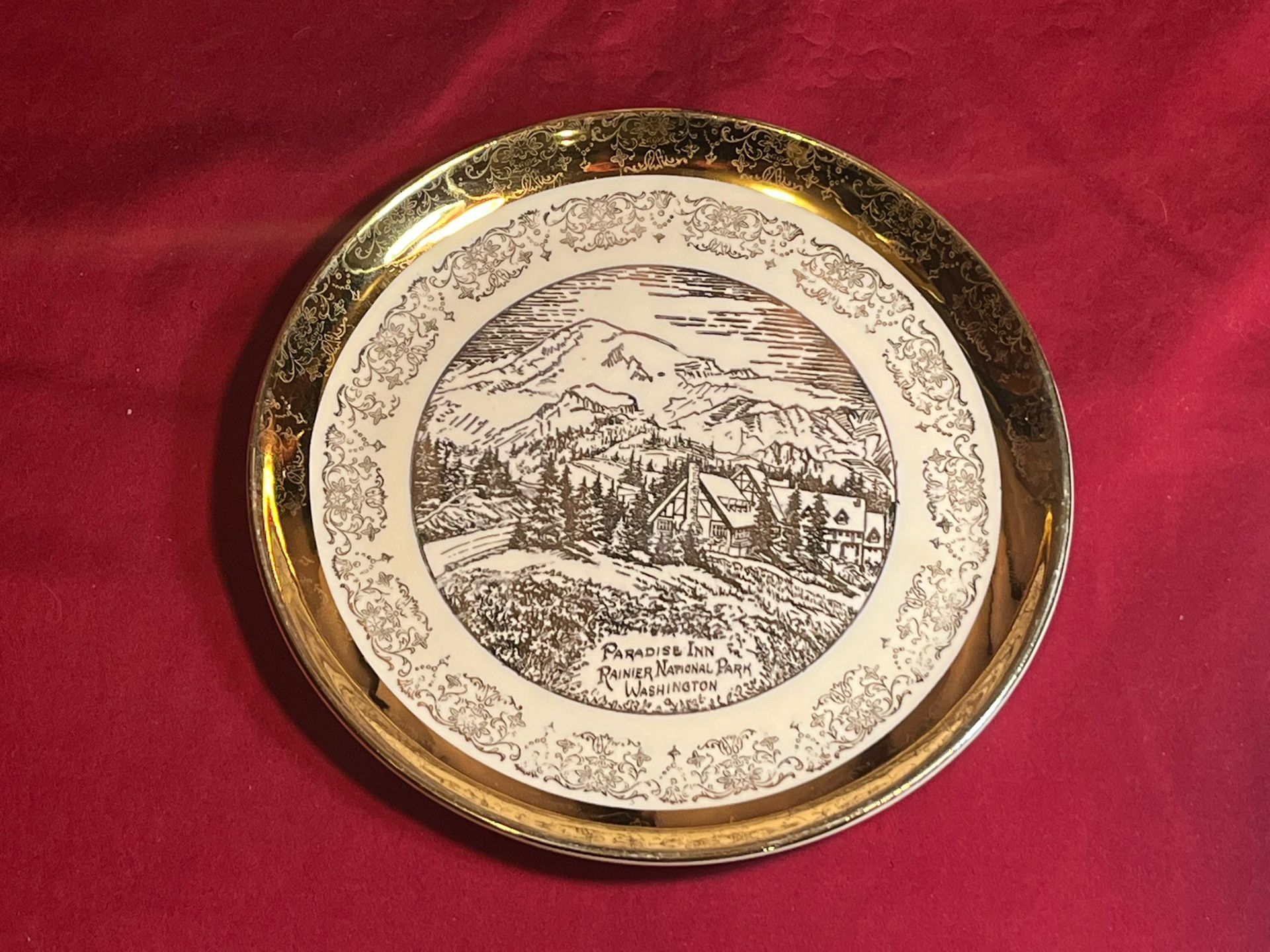 MCM Sabin Paradise Inn Collector Plate