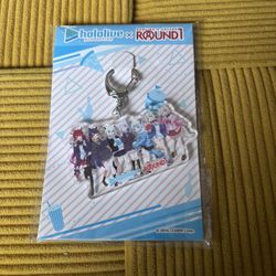 Hololive Round1 Promo Keychain