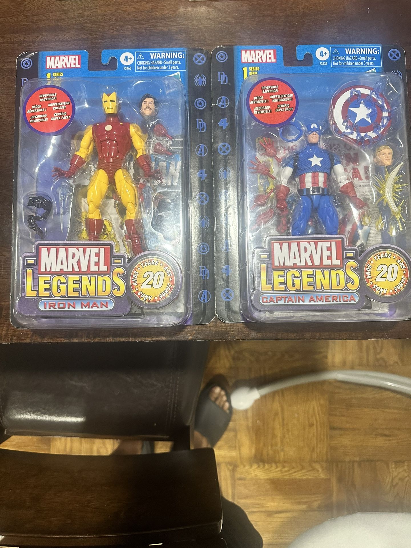 Marvel Legends Captain America & Iron Man