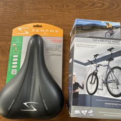 Bike Seat And Bike Hanging Hoist 
