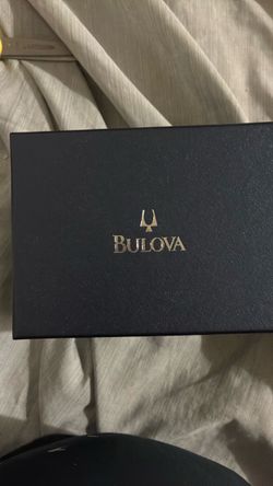 Bulova Watch Box