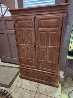 Drexel Armorie Hutch Cabinet Rustic Mesa Series
