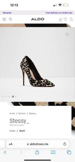Stessy Aldo Heels Leopard