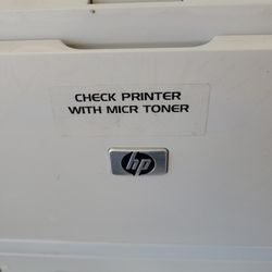 Micr  Check PRINTER WITH  Micr  Toner