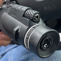 Monocular Telescope, 40X60 Day & Dual-Focus HD Optics Zoom Monocular Telescope Waterproof Super Clear for Outdoor for Adult Bird Watching Outdoor Trav