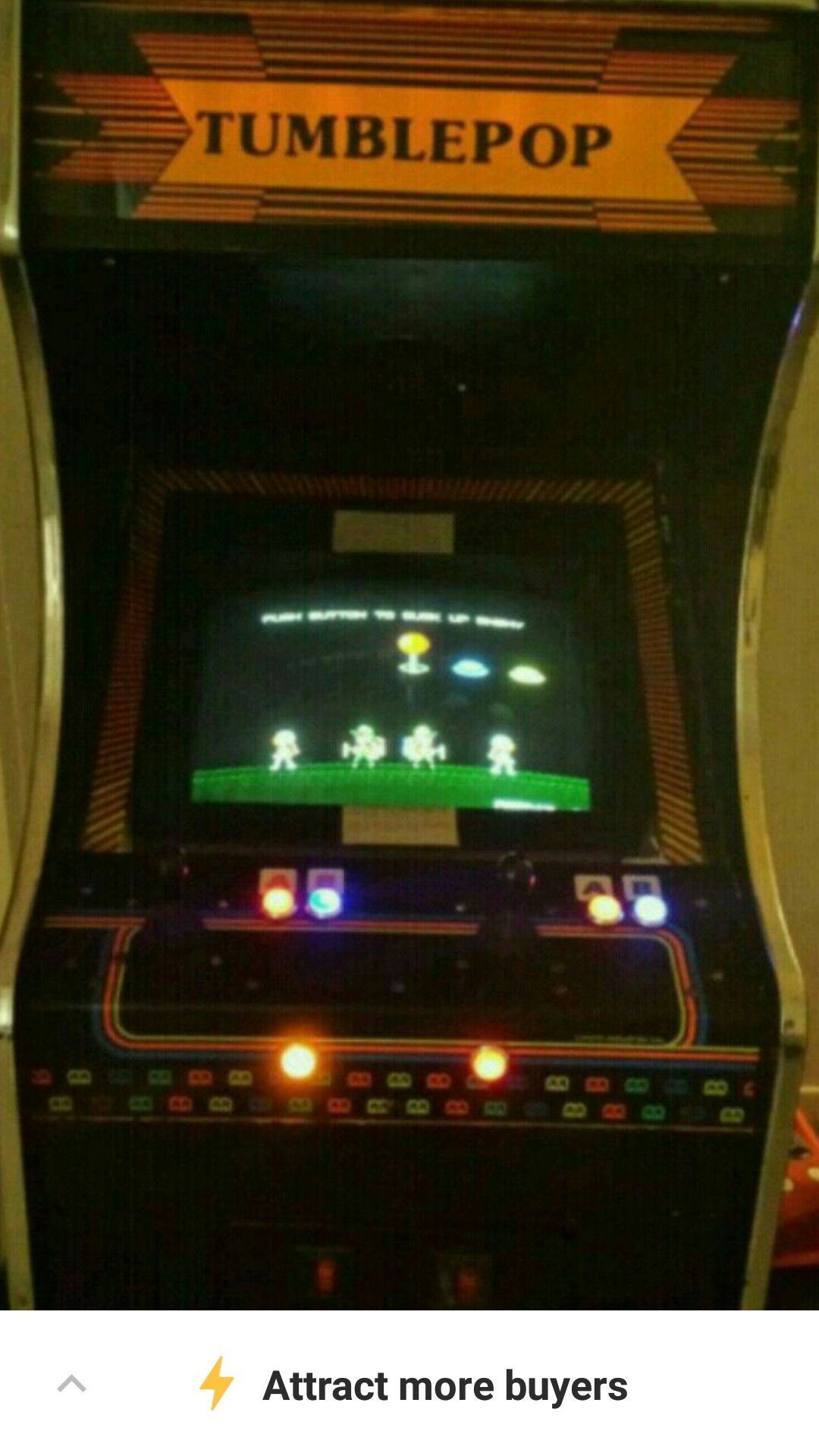 Tumblepop arcade machine