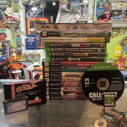 Mixed Video Game Lot