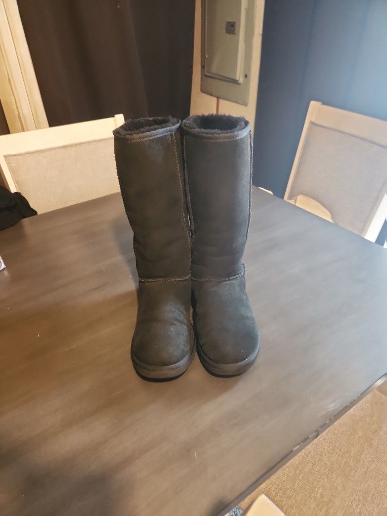 Black Tall Ugg Boots 