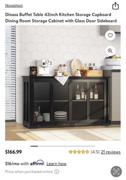 Dining Room Cabinet/buffet