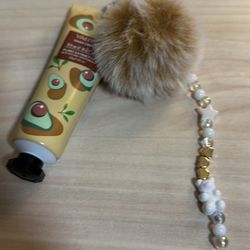 Hand Lotion Keychain 