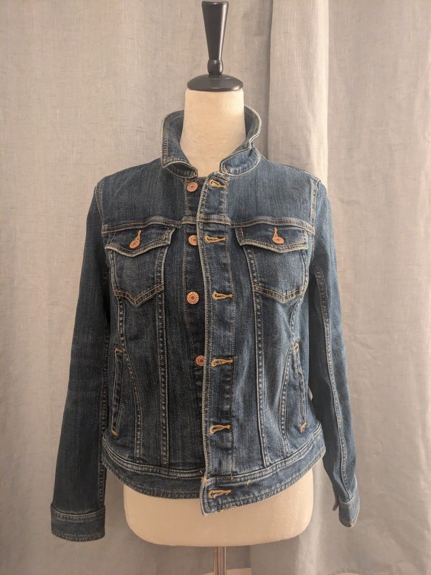 NWT Talbot's Denim Jacket Size s