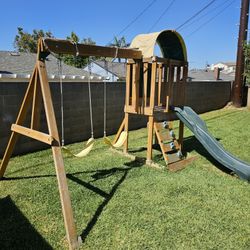 Well-Loved Swing Set – Make an Offer!
