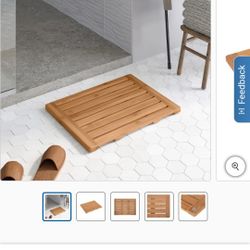 Seville Bamboo Bath Mat $15