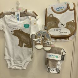 9pc Cute Bear 0-3mos 