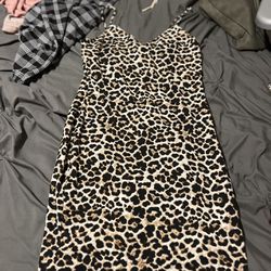 Cheetah Mini Dress 