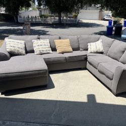 Full Sectional Couch Barley Used.