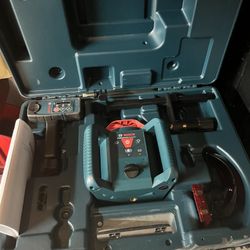 800 Ft Rotary Laser Level Complete Kit 