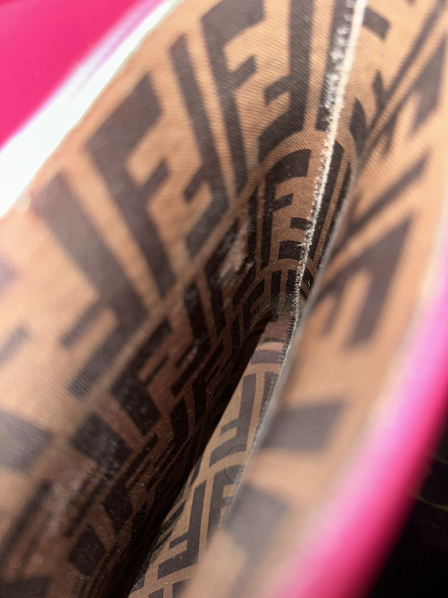 Fendi Rain Boots Narrow Women’s Size 39 Pre Owned