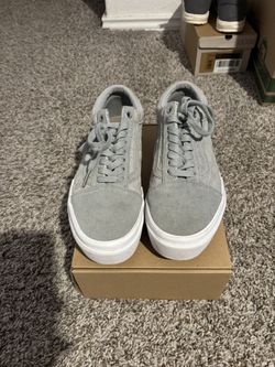 Vans Gray Platform