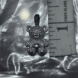 Bear Diamond Pendant 