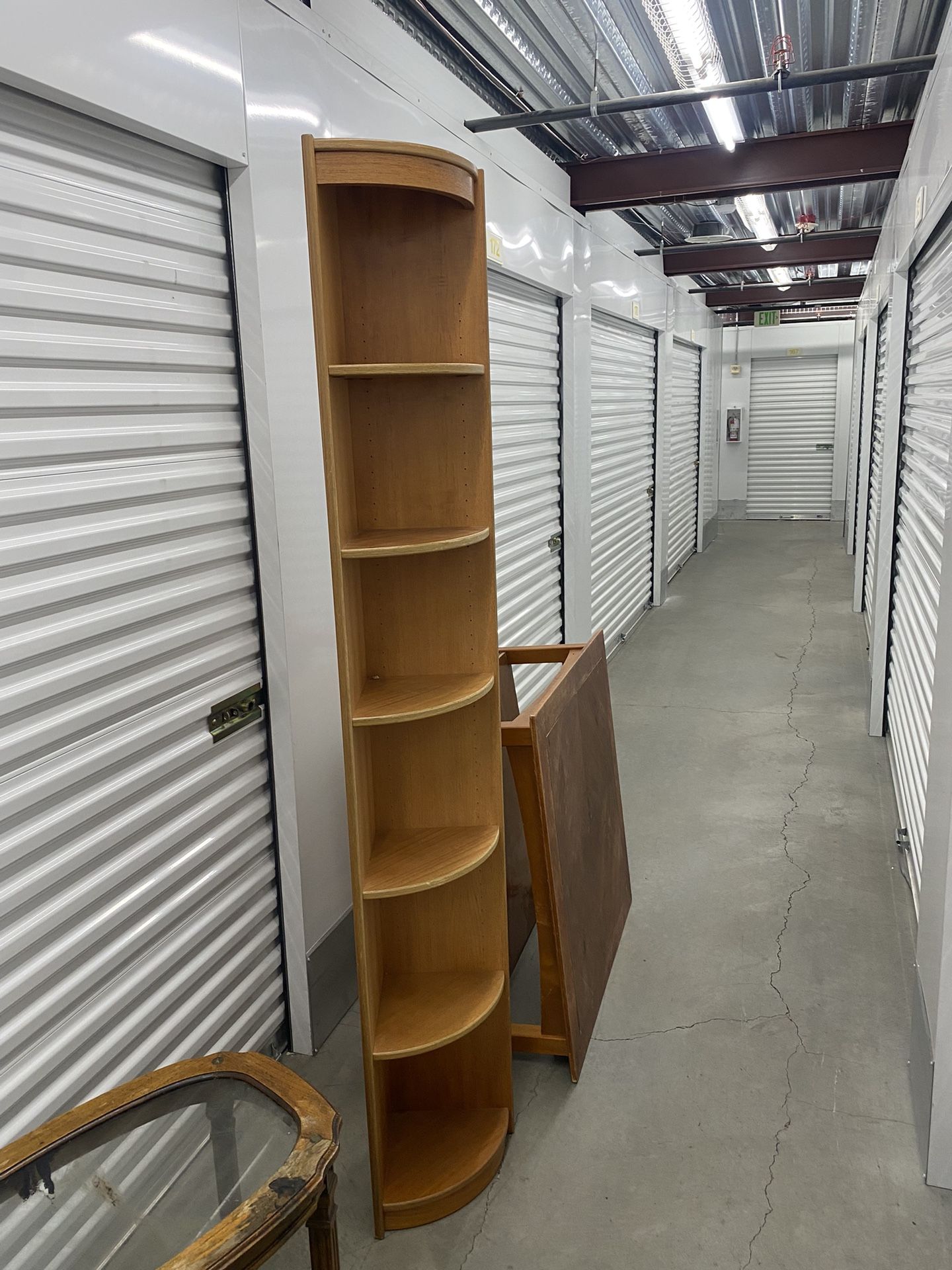 Corner Shelf, Danish, Bookcase