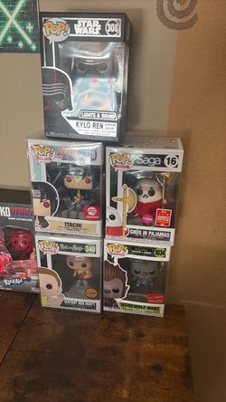 Funko Pop Lot of 5 Exclusive Figures