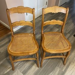 Antique Cane Chairs