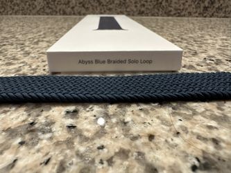 Apple Watch Band Abyss Blue Solo Loop 41mm Size 7