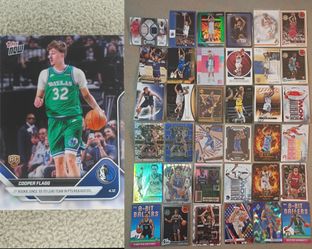 37 NBA Cards For 75: Cooper Flagg Topps Now Rookie + 11 2025-26 Topps Basketball + 25 Dallas Mavericks Cards (Read Description For Details)