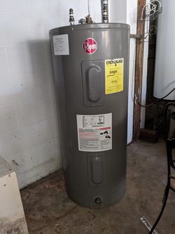 Rheeen 53 gallon electric hot water heater