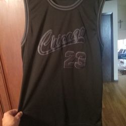 Jordan Chicago Bulls black Cat Jersey