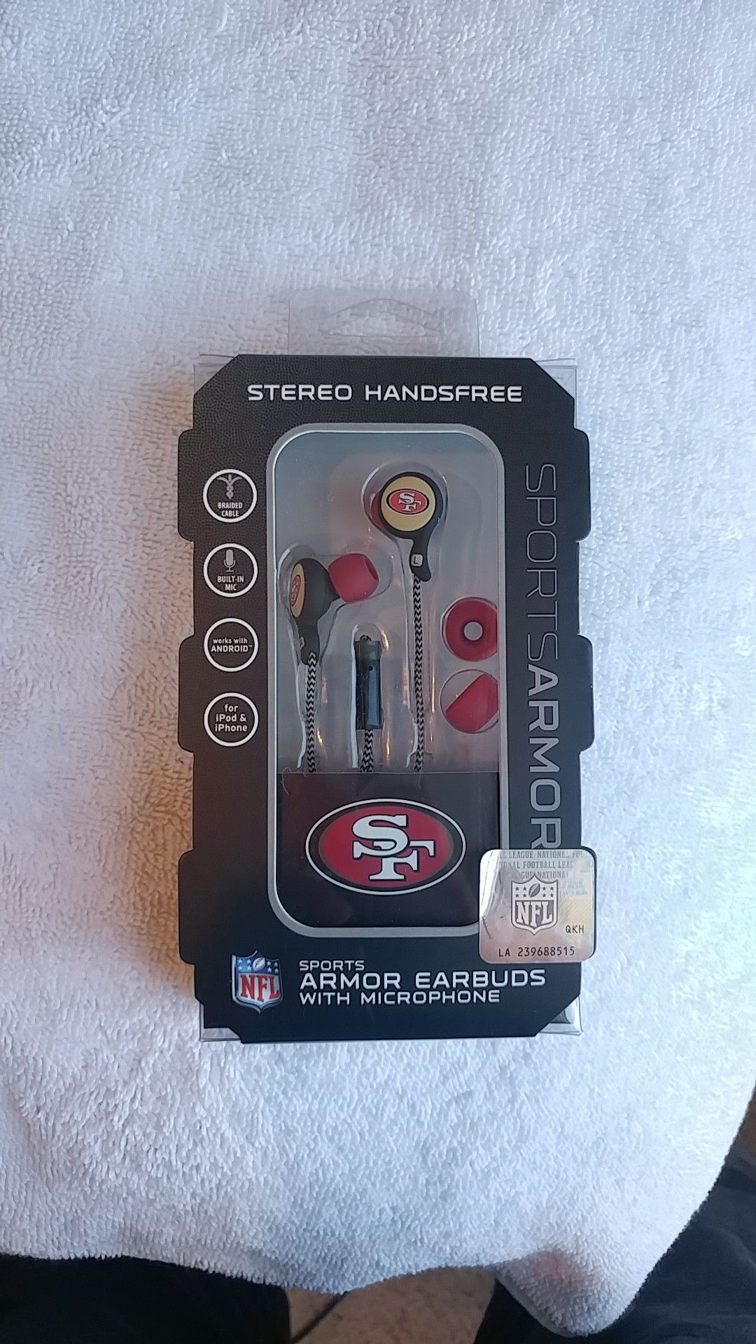 NFL earbuds 49ers