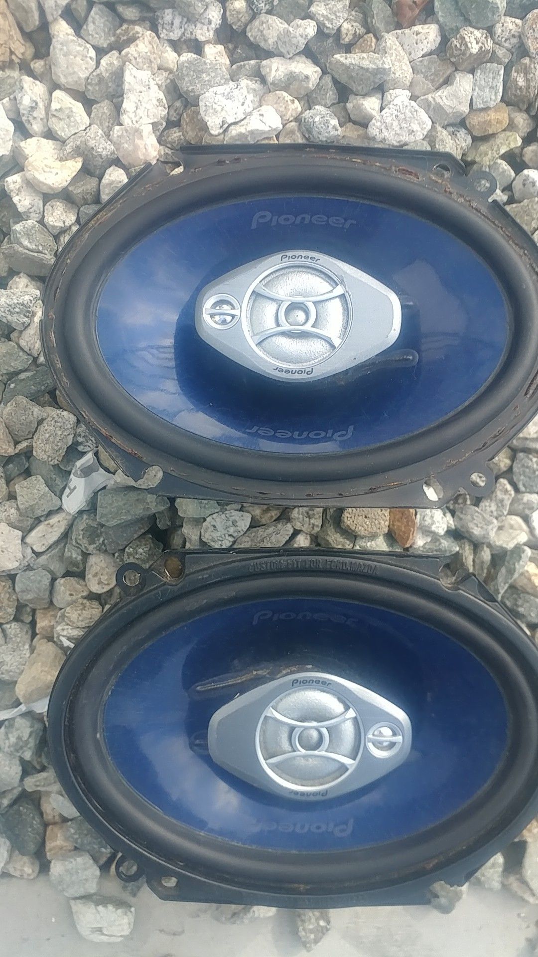 PIONEER TS-A6870R 6x8 3 way speakers CAR AUDIO