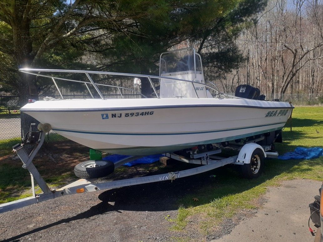 1998 Sea Pro Center Console