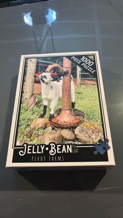 Jelly Bean the Goat 1000 Piece Puzzle