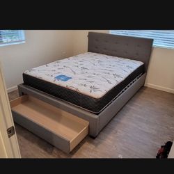 Queen Complete Bed With Bamboo Mattress Only $399 Full Size $380