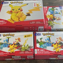 Pokémon Lego Mega Bundle — Brand New