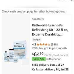 Bathworks Essentials Refinishing Kit - 22 fl oz