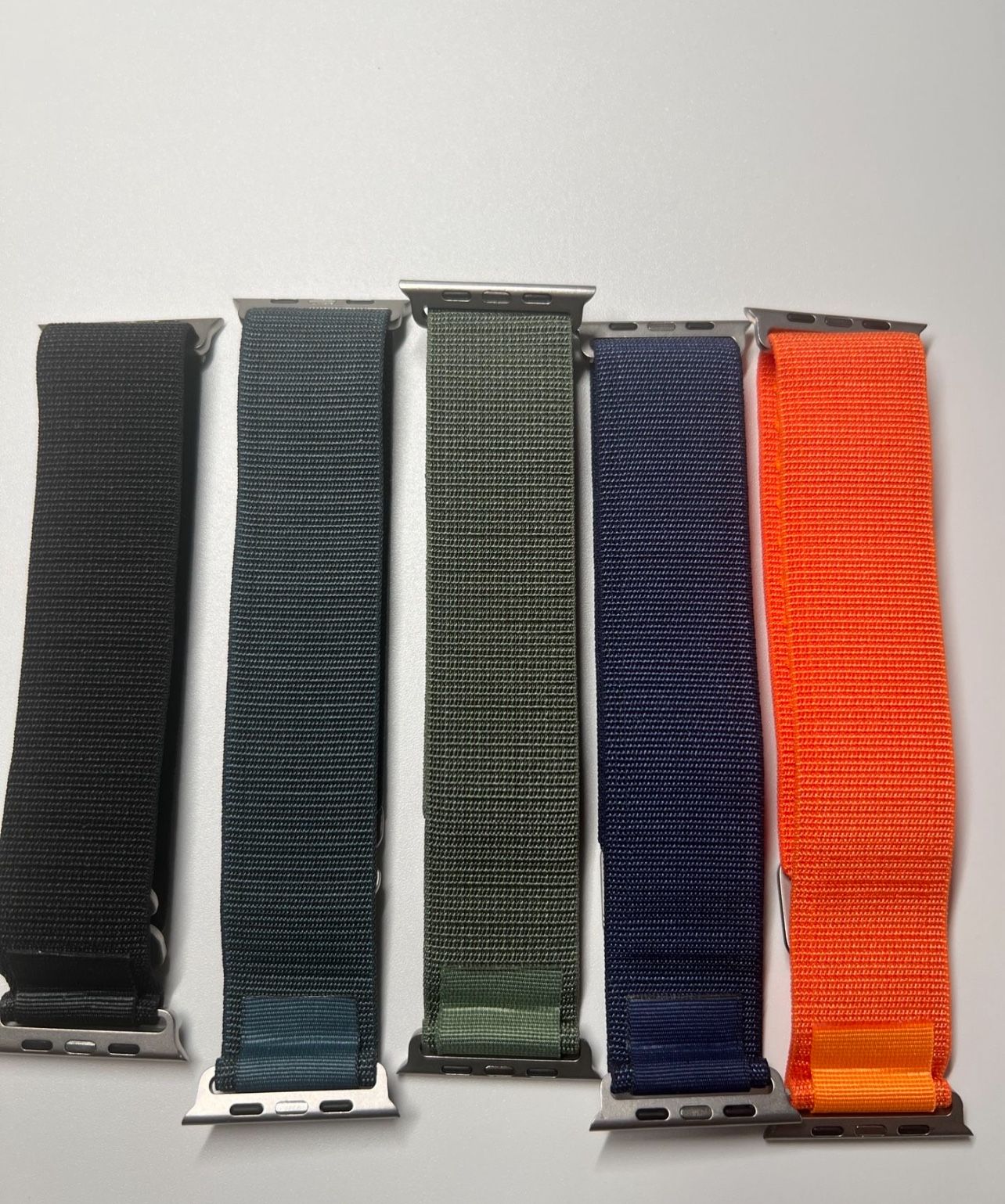 5 Pack Alpine Loop Compatible with Apple Watch Ultra Band 49mm 45mm 44mm 42mm