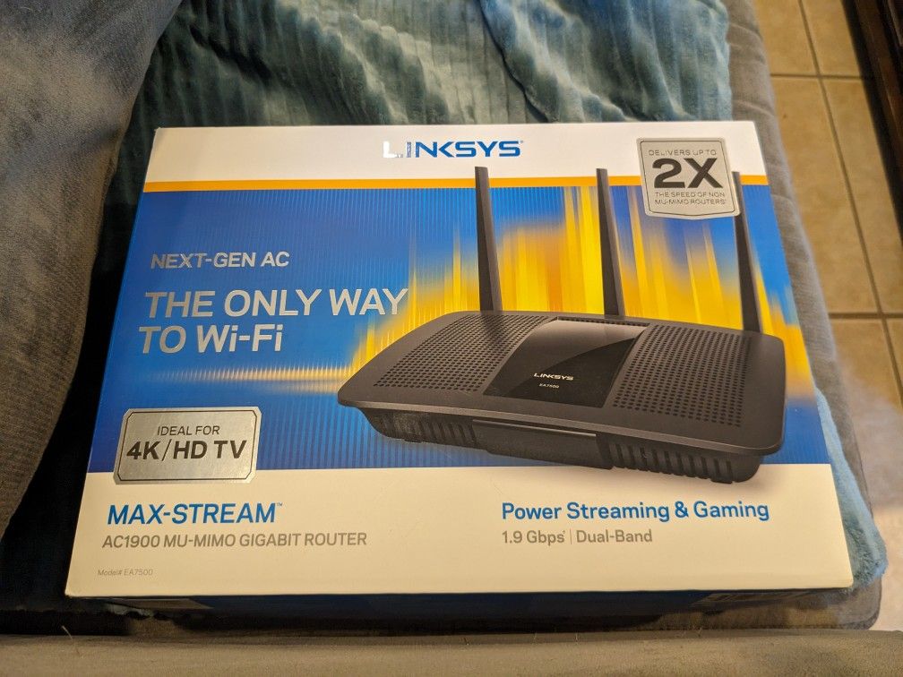 Linksys EA7500 Dual-Band Wi-Fi Router