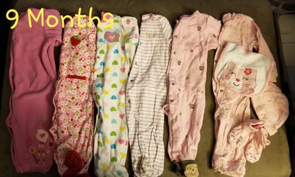 Baby girl clothes 9 months Lot