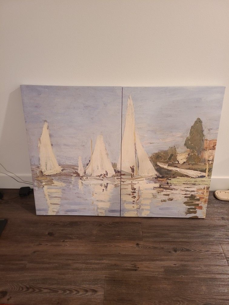 Two Pronted Paintings