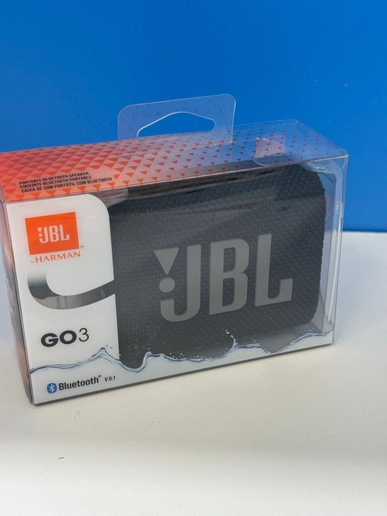 JBL Go 3 Speaker New 