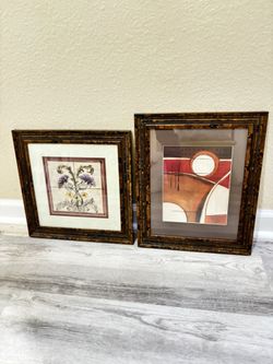 2 Abstract Picture Frames 