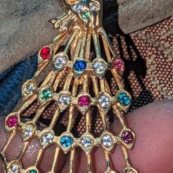 Woman's Brooch Peacock